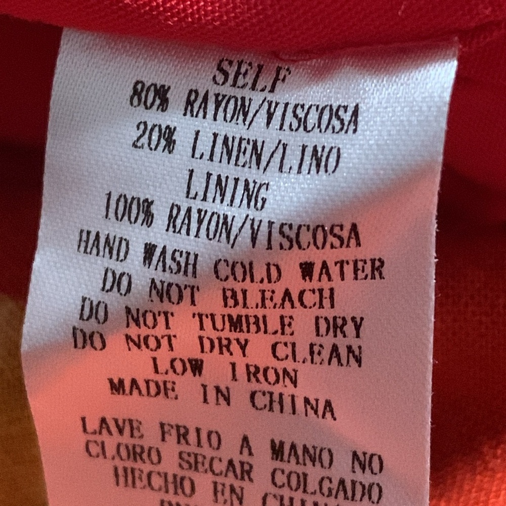 Style Rack Tunic Tank Linen Blend - Picture 5 of 5